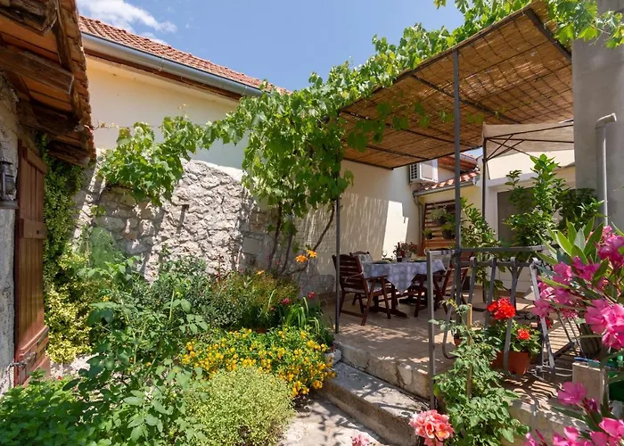 Mediterranean Terrace With Bikes & Sup Skradin